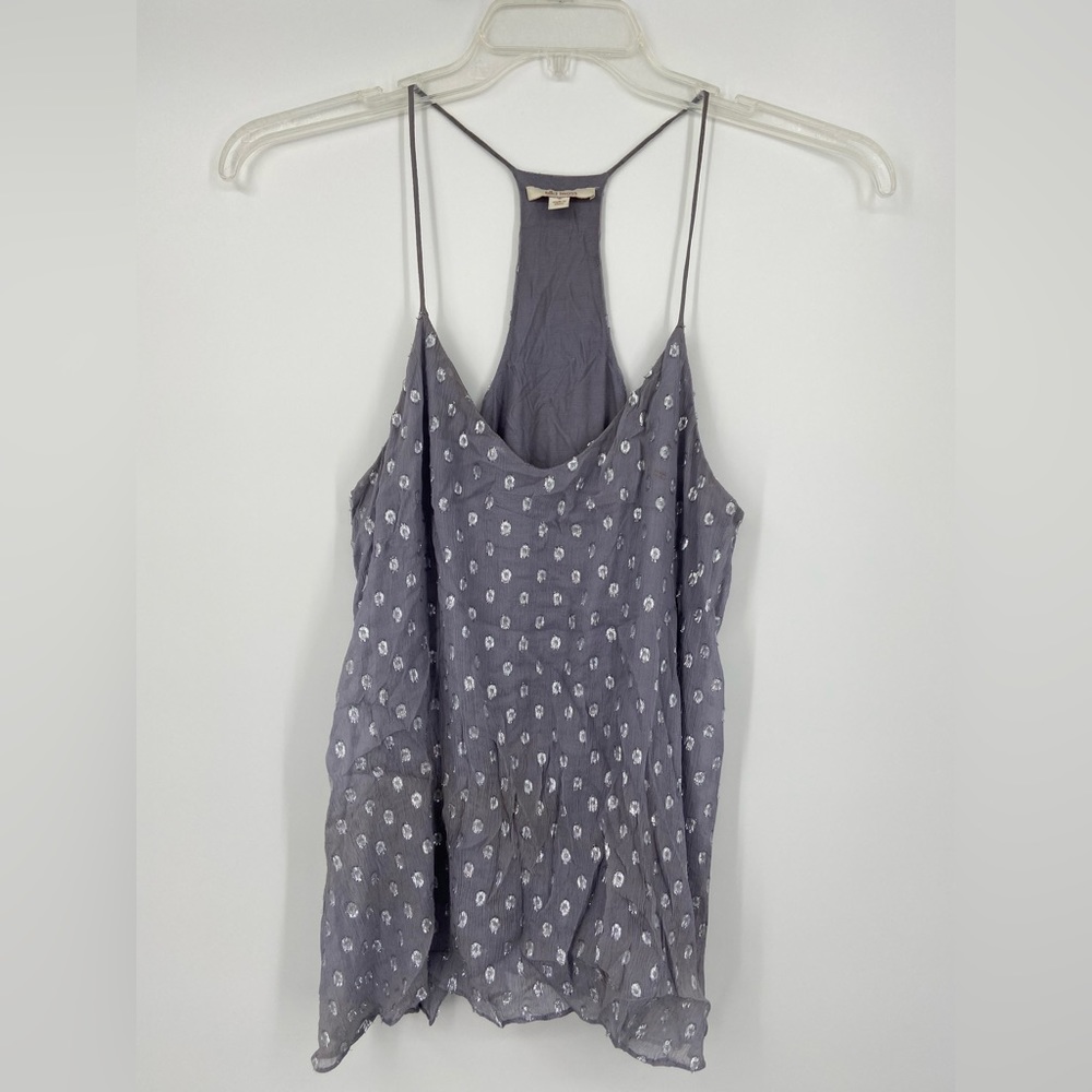 Ella Moss Size Medium, Sparkle Dot Tank,‎ spaghetti straps